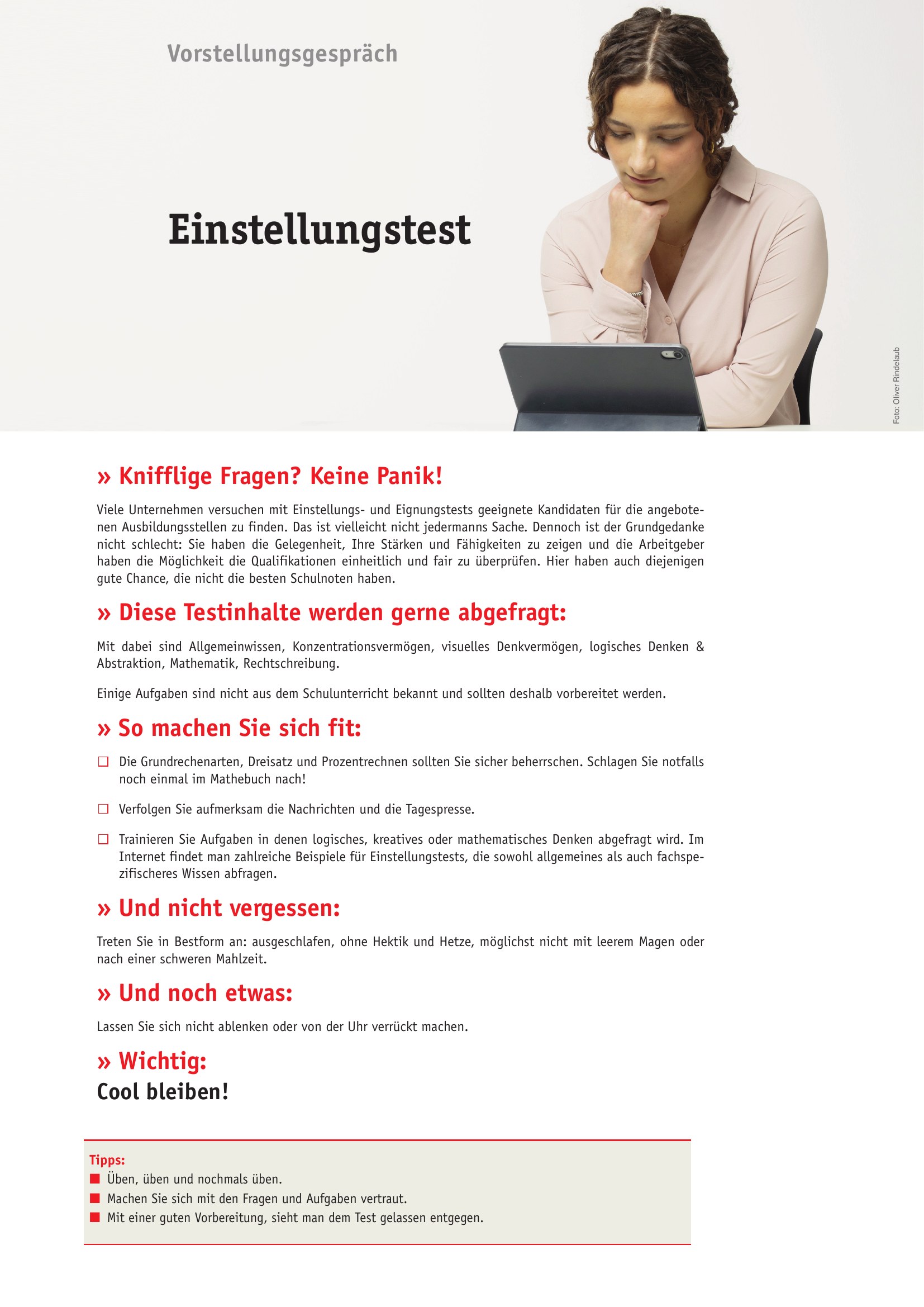 Azubi-Kompass 2027 - Einstellungstest