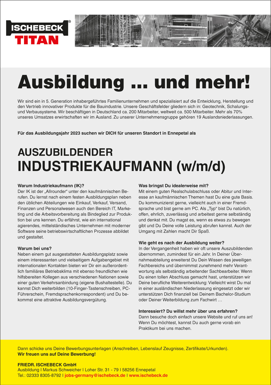 FRIEDR. ISCHEBECK GMBH